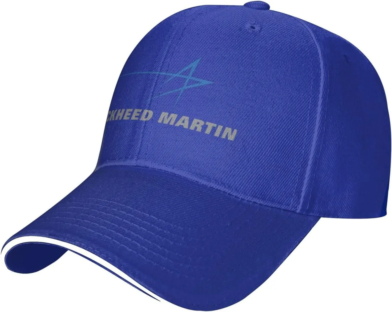 Baseball Cap Azul Lockheed Running Sombrero Quick Dry Gorra De Beisbol Cap Light Gorros De Béisbol para Viaje Verano Tenis
