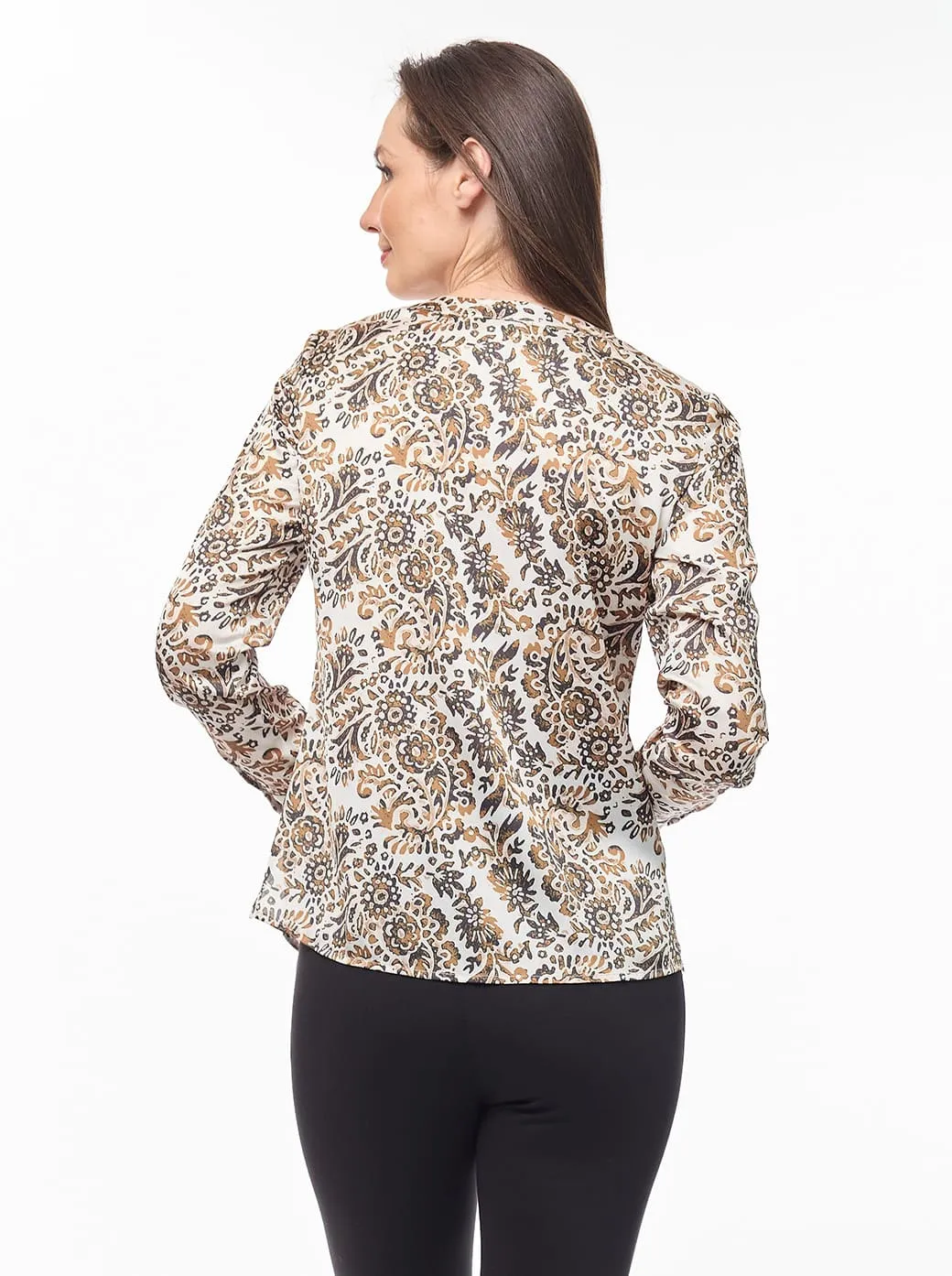 Blusa hueso Unma