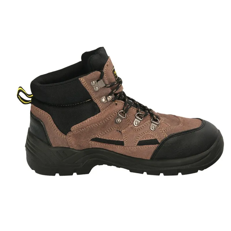 Botas Seguridad "Tiborx" S1P+SR+FO  Talla 45 Puntera Reforzada, Suela Antiperforación Antideslizante. Botas Trabajo Se