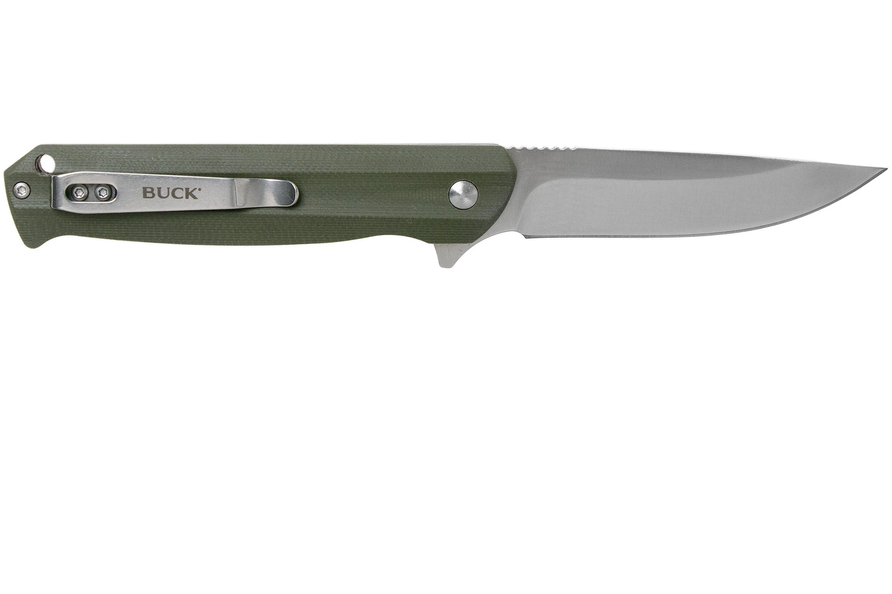 Buck Langford 251GRS Green navaja