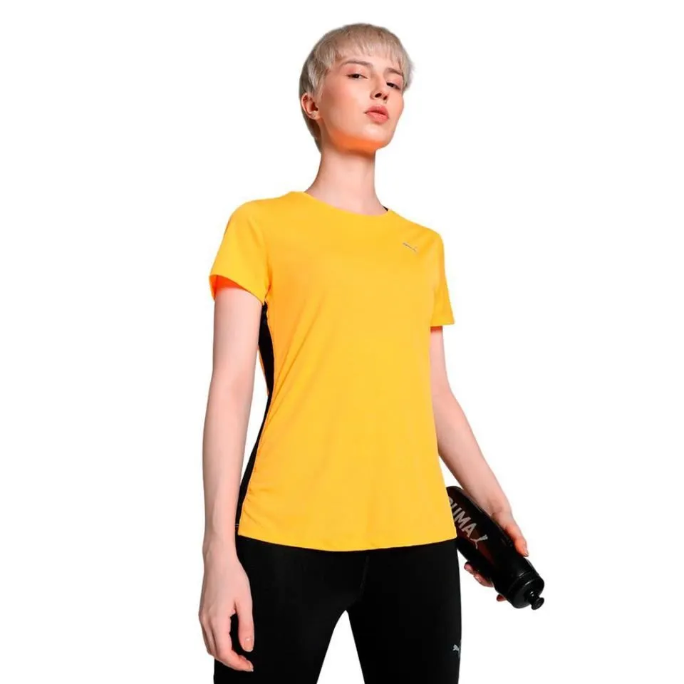 CAMISETA PUMA FAVORITE VELOCITY AMARILLA 525061-38