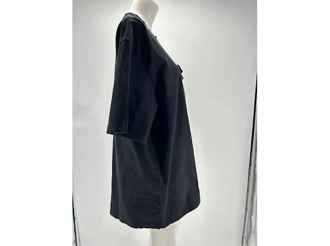 Camisetas FENDI.Internacional L Algodón Negro 