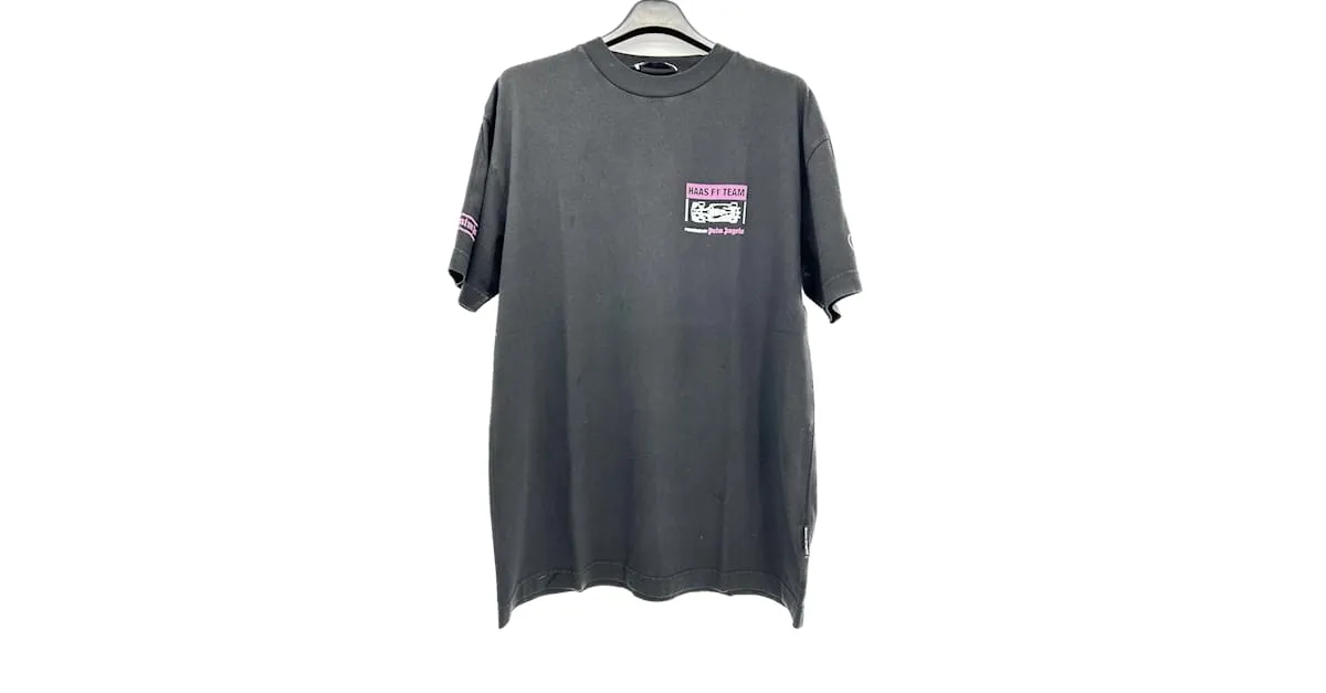 Camisetas PALM ANGELS T.Internacional L Algodón Negro 