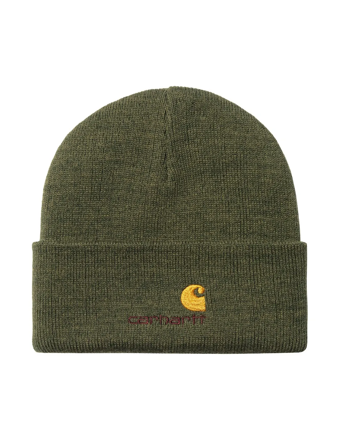 CARHARTT WIP AMERICAN SCRIPT BEANIE PLANT