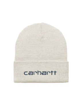 CARHARTT WIP SCRIPT BEANIE WAX/LIBERTY