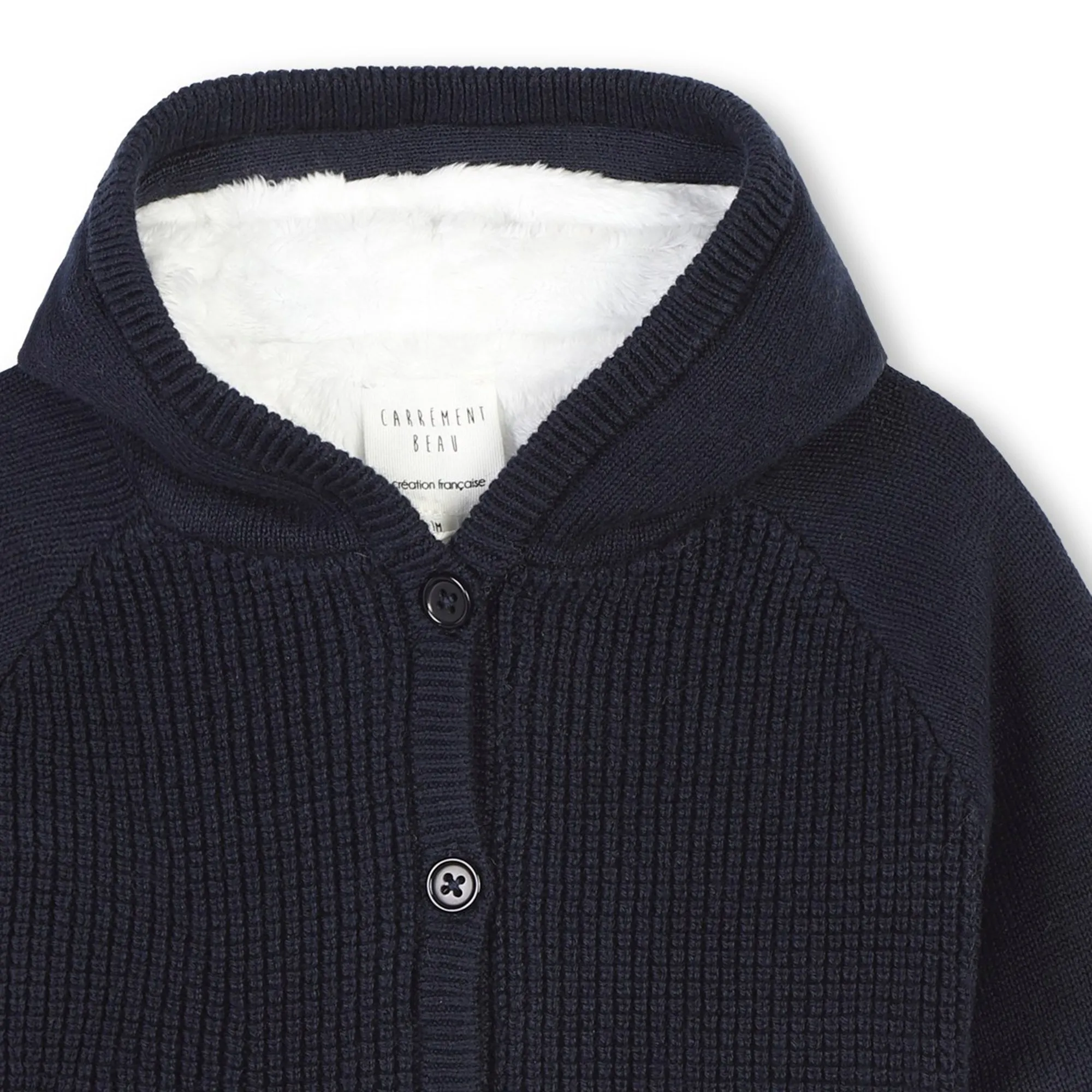 CARREMENT BEAU Chaqueta de punto y botones