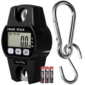 GRAM PRES Báscula digital para grúa colgante de 660 libras/300 kg  báscula de caza de ciervos  granja  pesca  pescado  carne  ju