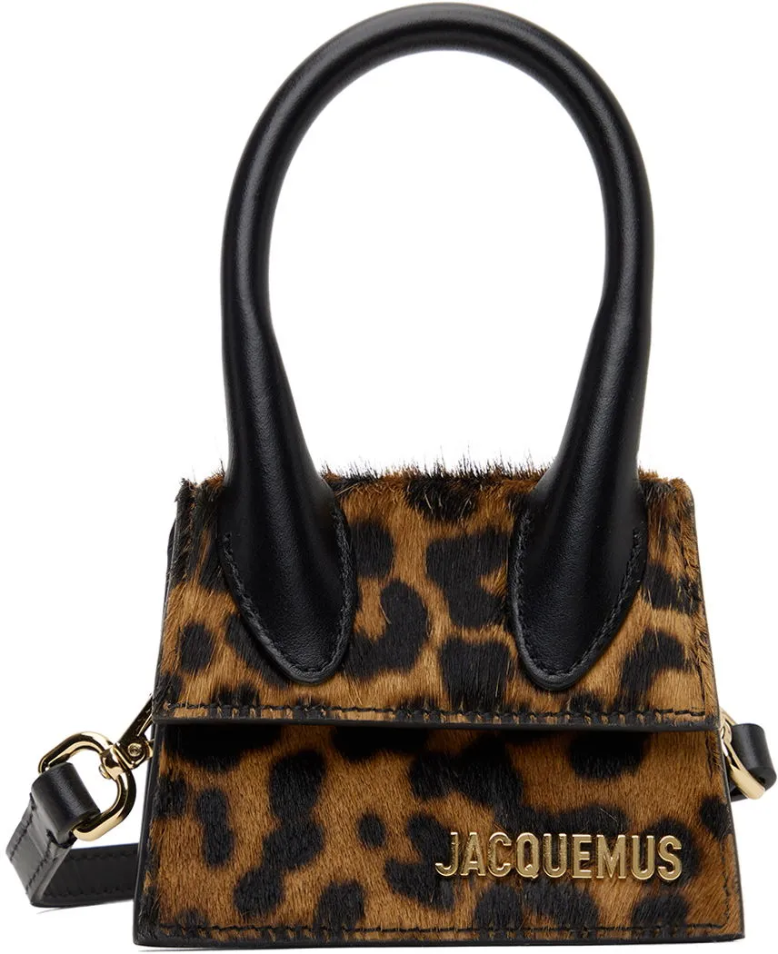 Jacquemus Black & Brown Les Sculptures 'Le Chiquito' Bag