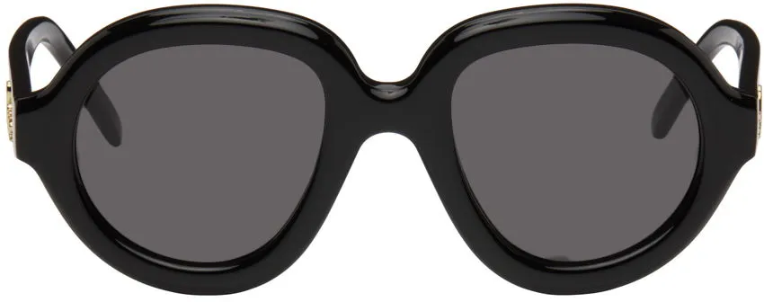 Loewe Black Round Sunglasses