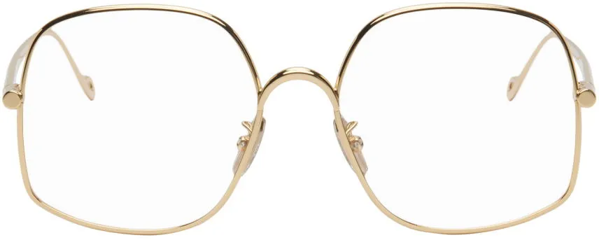 Loewe Gold Oversized Glasses