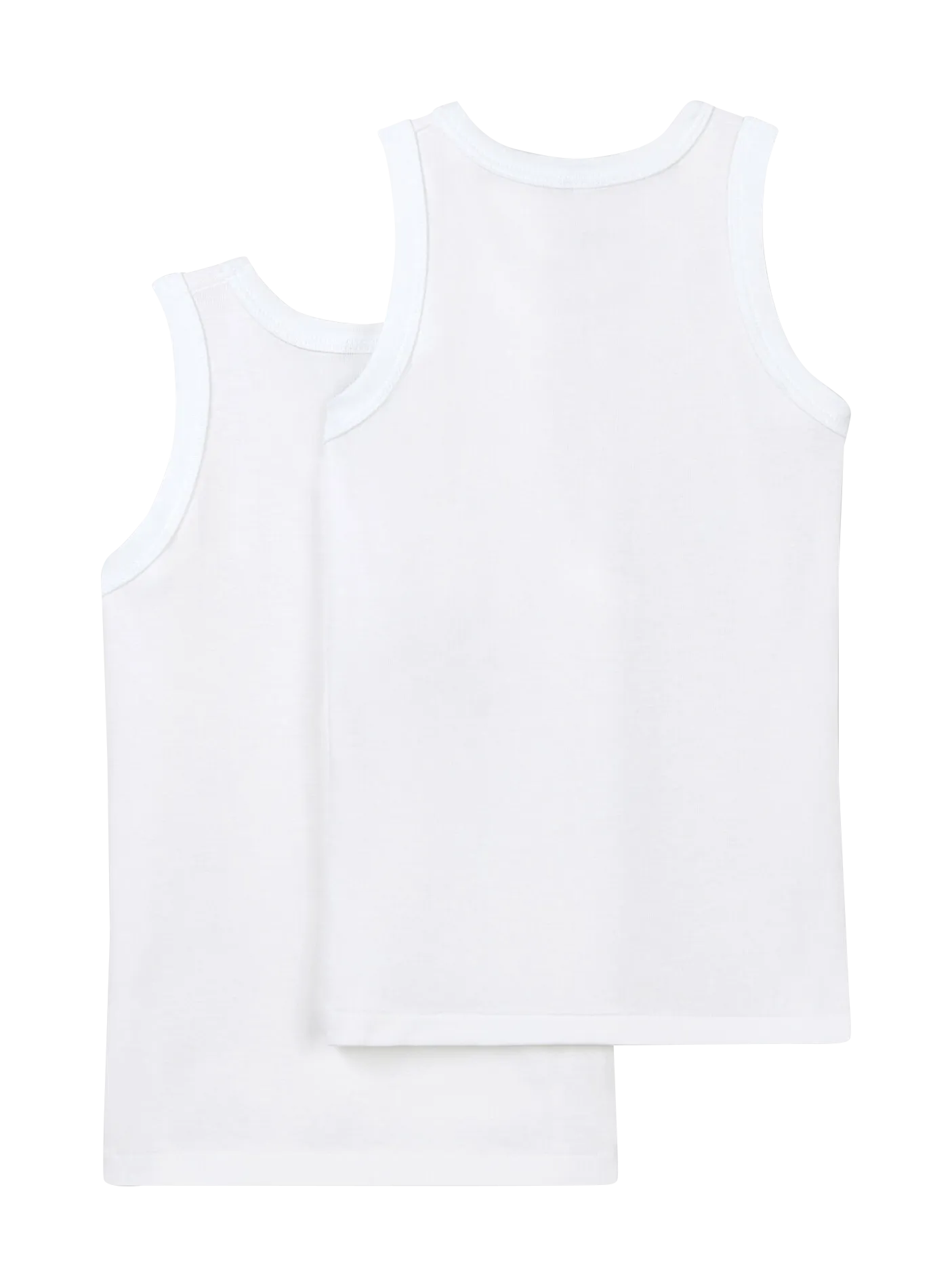 Lote de 2 camisetas de tirantes de algodón en multicolor