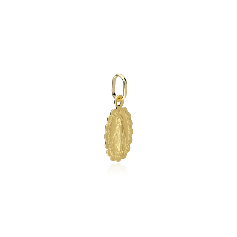 Medalla Virgen Milagrosa Oro 18k 0307438