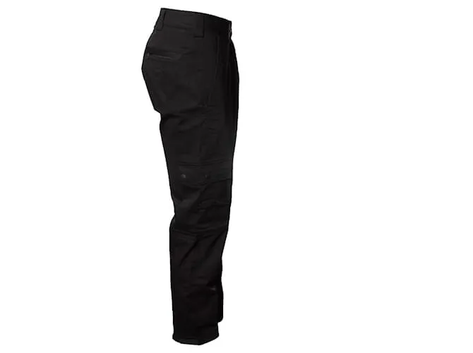 MONCLER, pantalones cargo en negro 