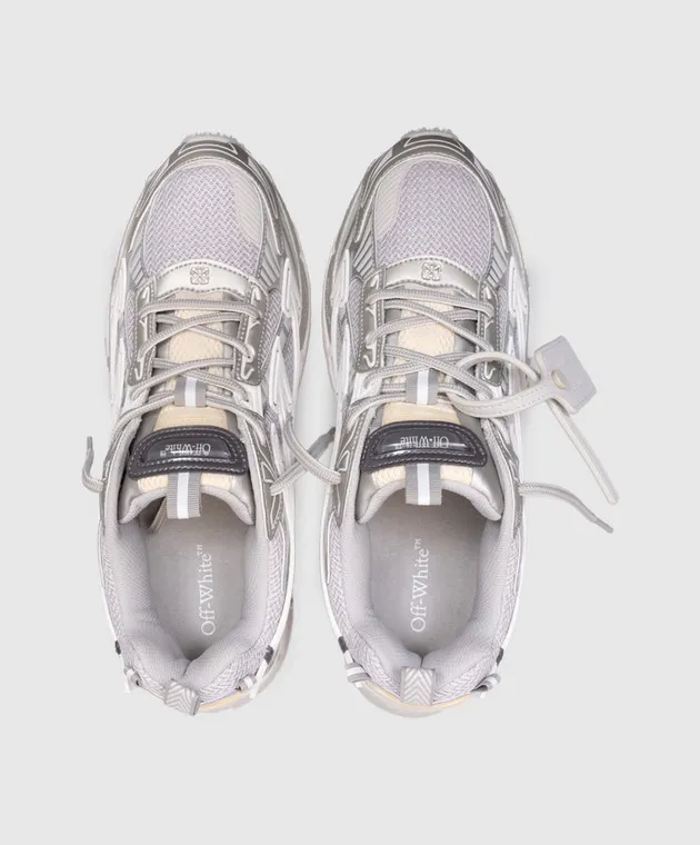 Off-White Gray sneakers Be Right Back