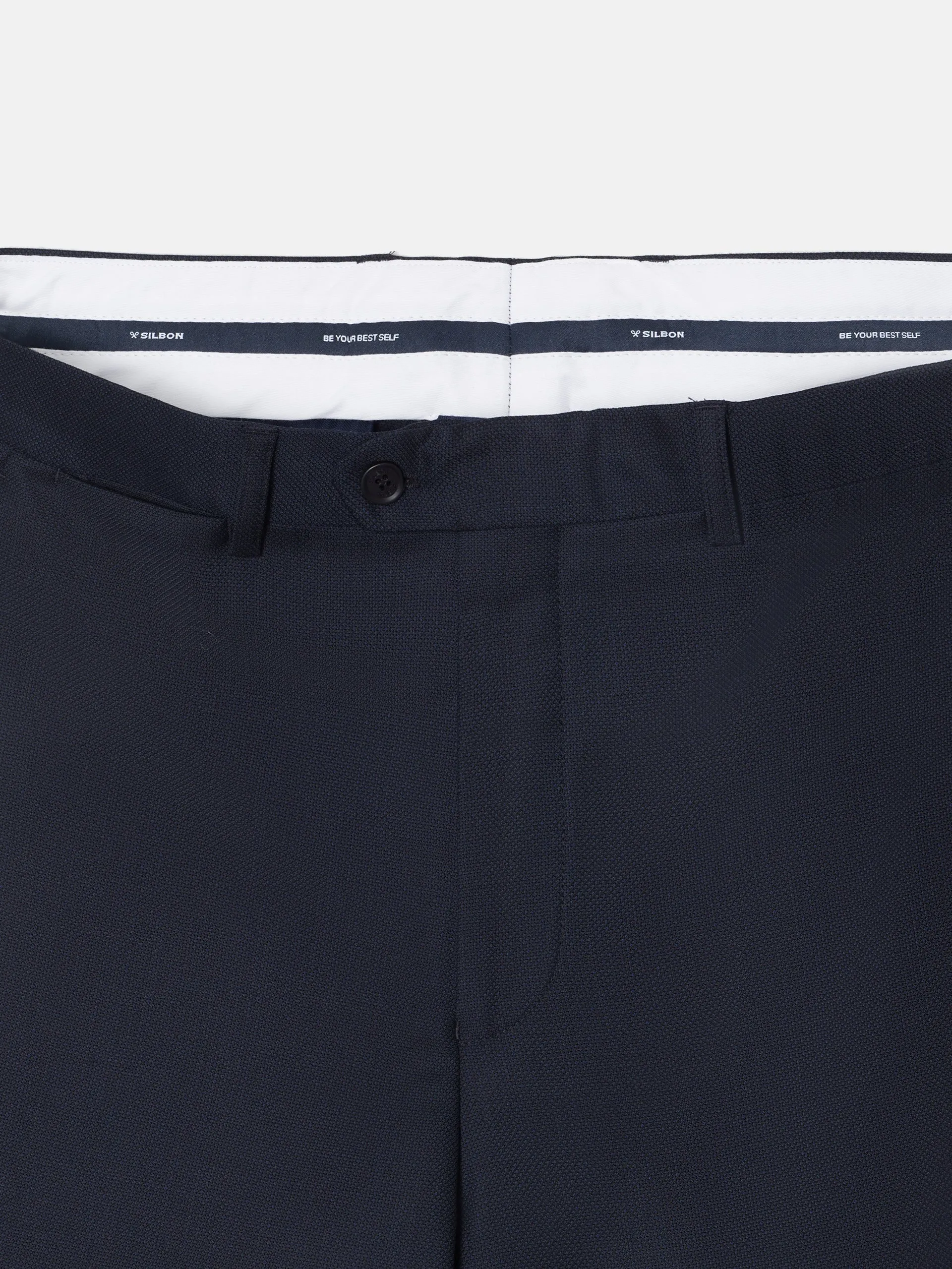 Pantalon suit ojo de perdiz navy