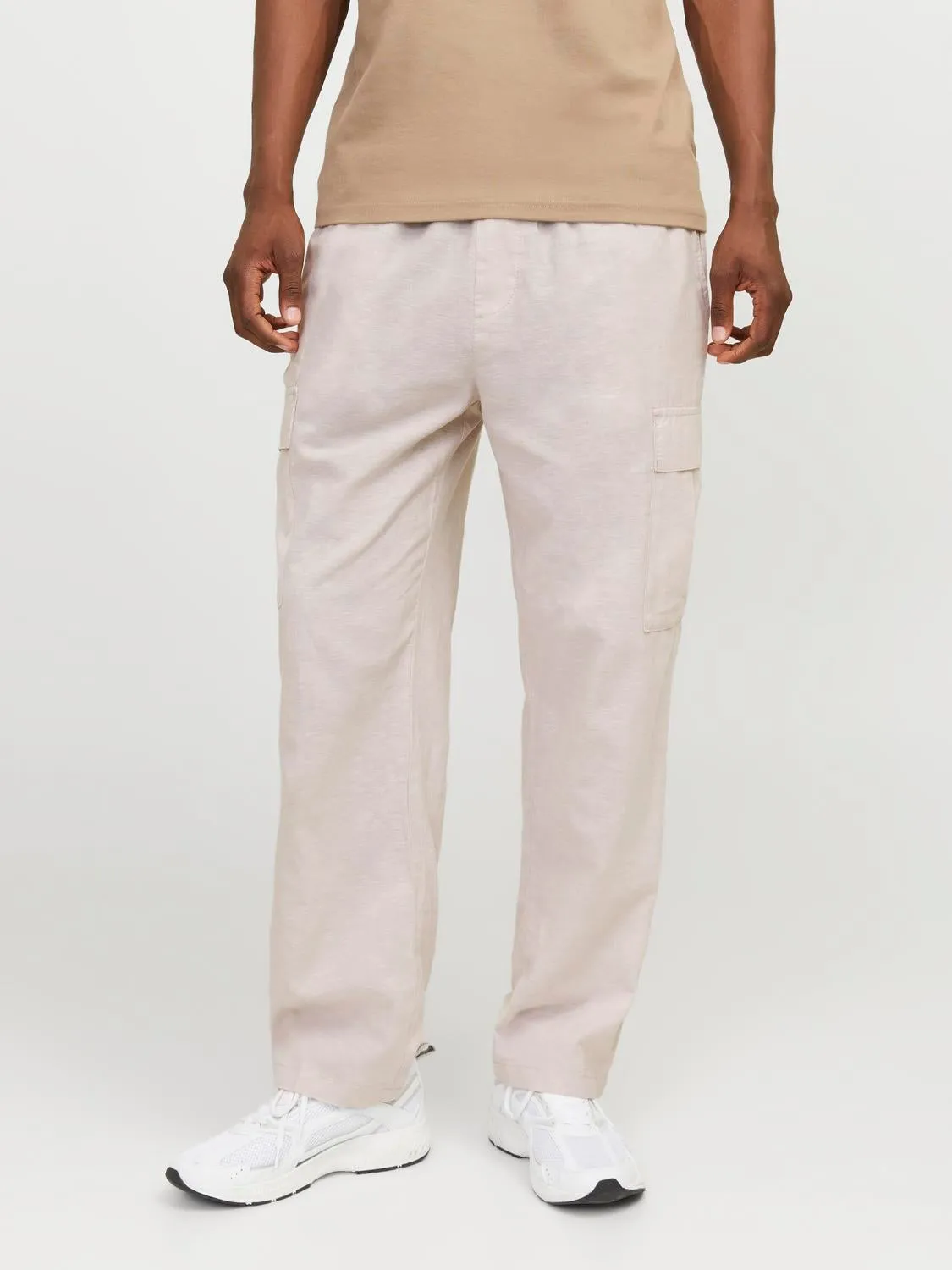Pantalones cargo Corte loose | Beige | Jack & Jones®