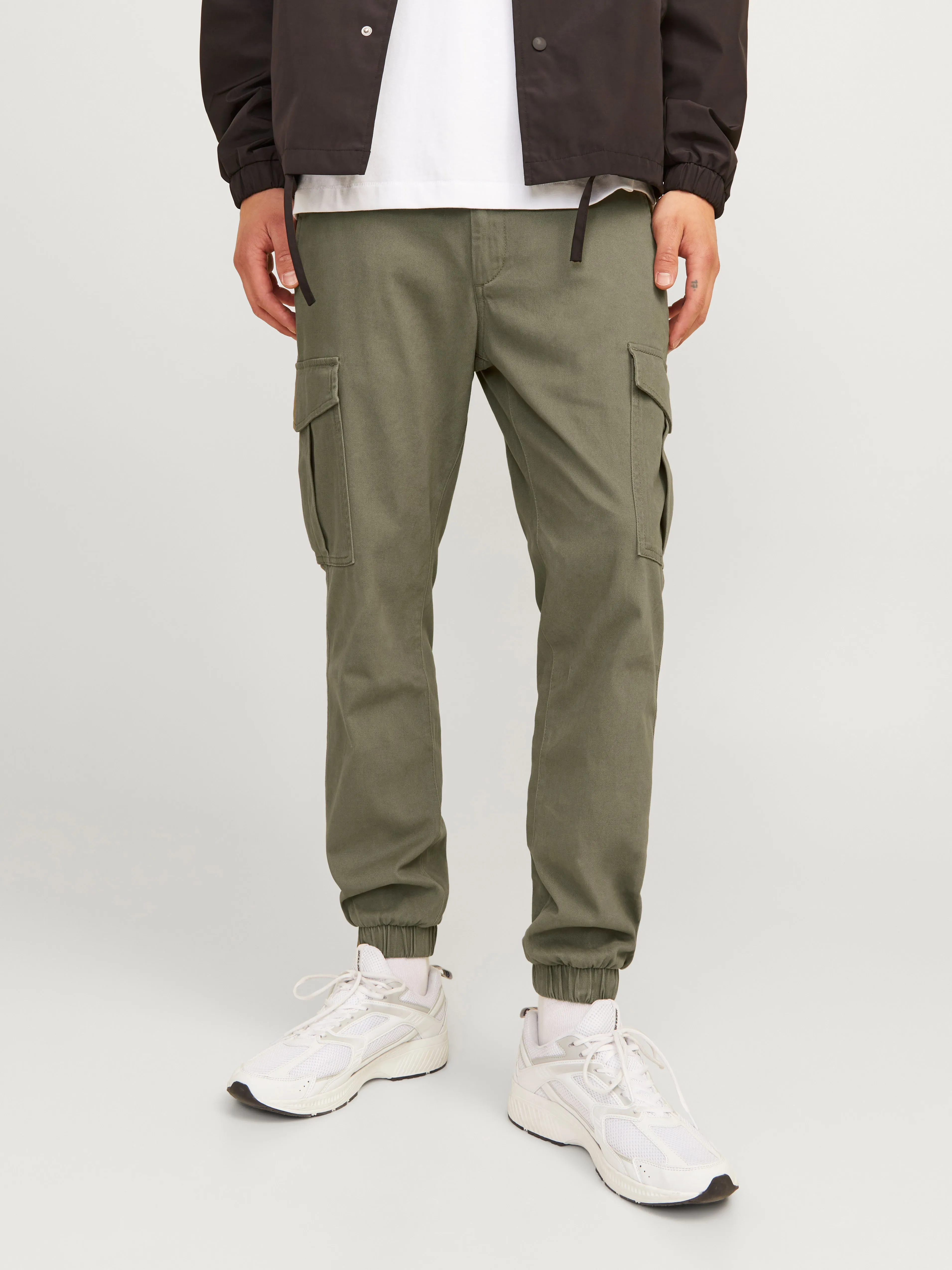 Pantalones cargo Corte slim | Verde oscuro | Jack & Jones®