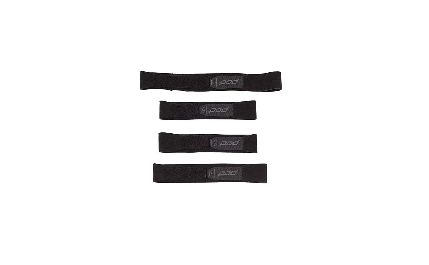 Set Cinchas Con Velcros Pod Negro (Una Rodillera) |KP330-014|