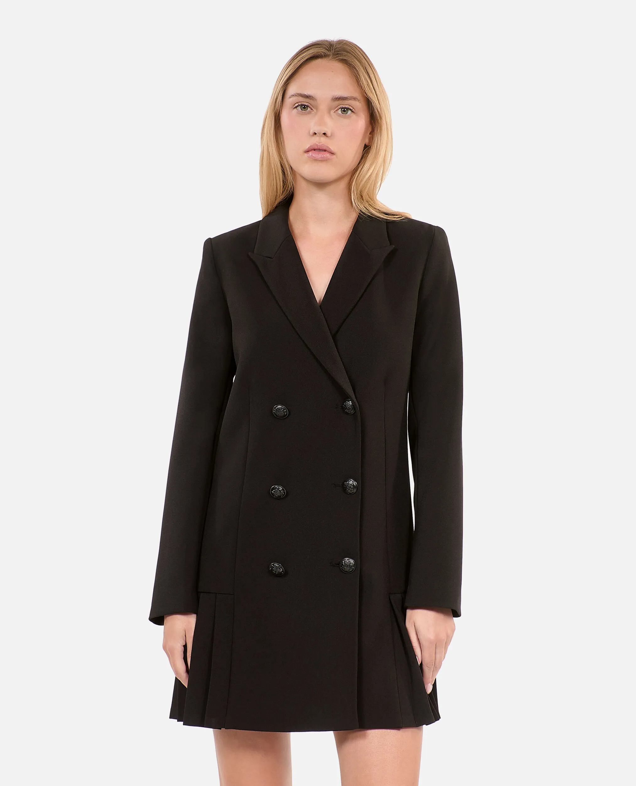 Vestido corto negro