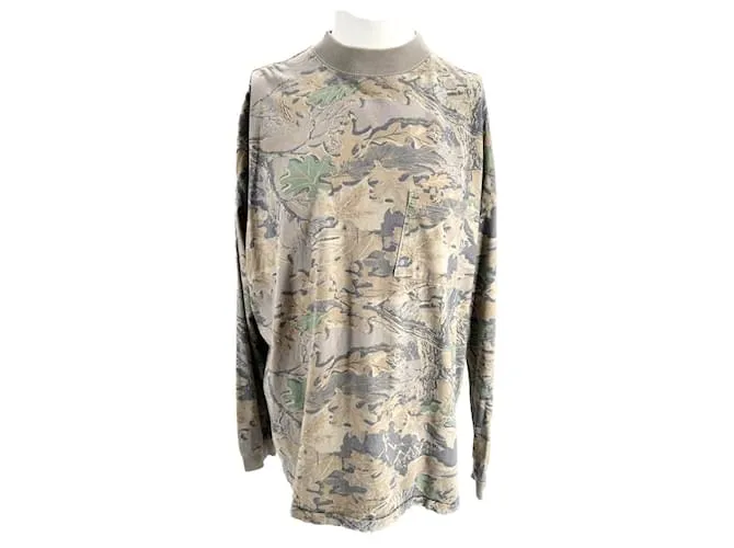 YEEZY Camisetas T.International M Algodón Castaño 