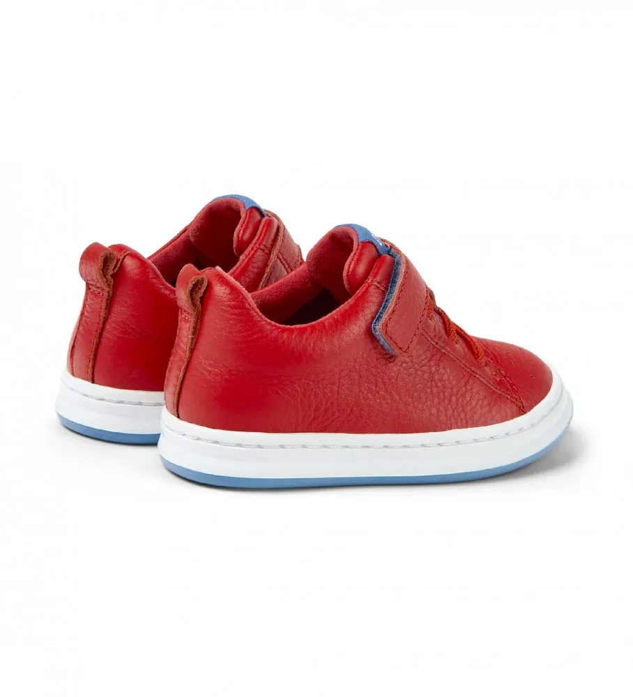 Zapatillas de Piel Runner Four rojo