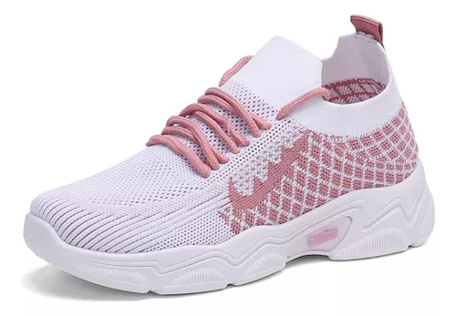   Zapatos De Tenis Deportivos Plataforma Casuales Para Mujer