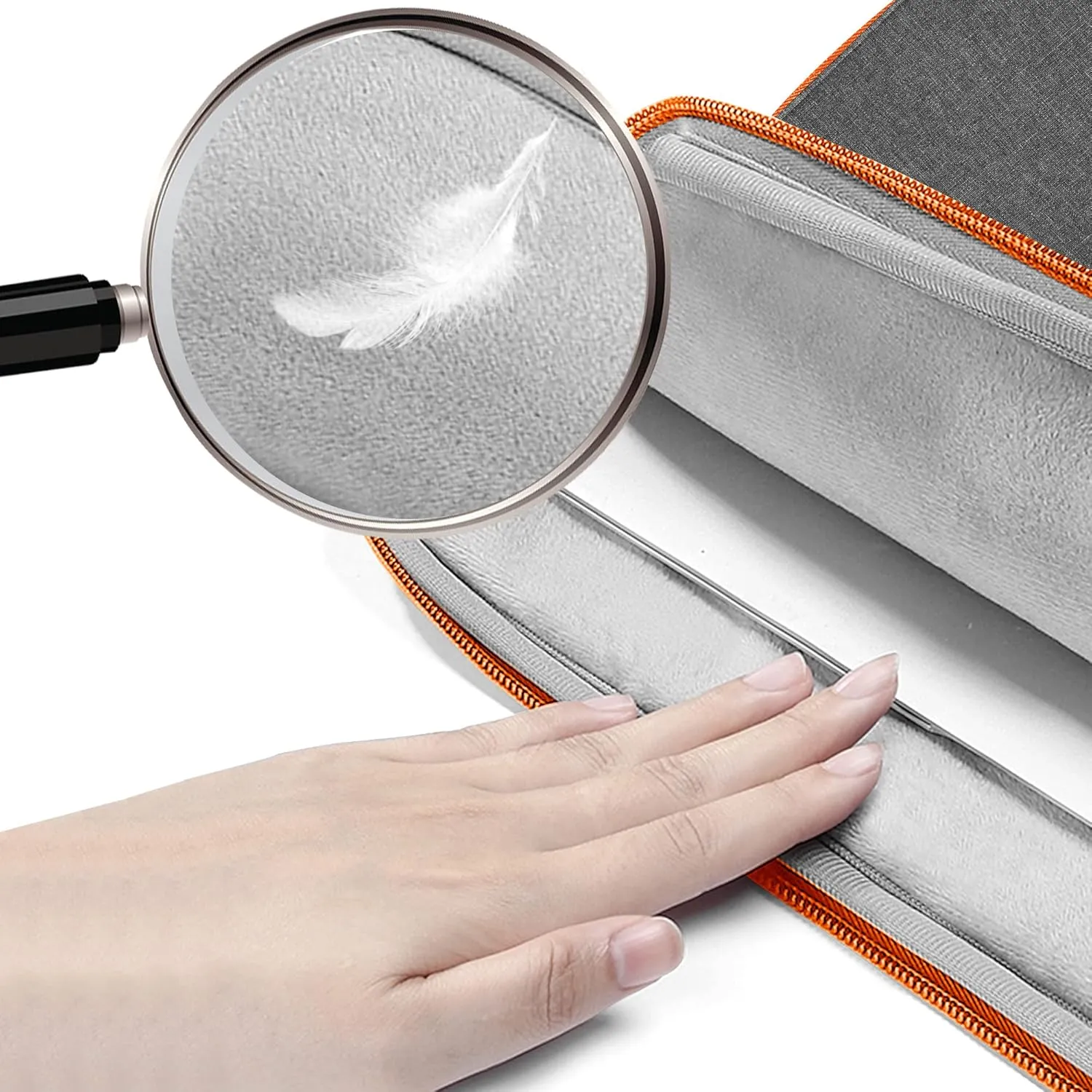 ZINZ Mochila para Portátil Delgada y Expandible  Resistente al Agua  Compatible con MacBook Pro 14